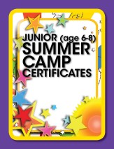 Summer Camp Certificate Junior (6-8 years)