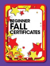 Fall Pre-School Certificate Beginner  (ages 2 - 3.5 years)