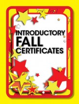 Fall Pre-School Certificate Introductory (ages 18 months -  30 months)