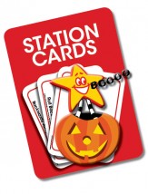 Halloween Day Station Cards