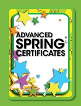 Spring Pre-School Certificate Intermediate & Advanced (ages 3.5 - 5 years)