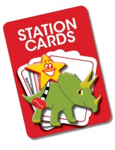 Dinosaur Day Station Cards