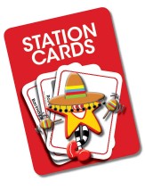 Mexican Fiesta/Bring A Friend Day Station Cards