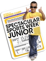 Spectacular Sports Week, 5 day camp JUNIOR (6-8 years)