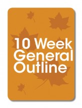 Fall Session 10 Week Pre-School General Outline